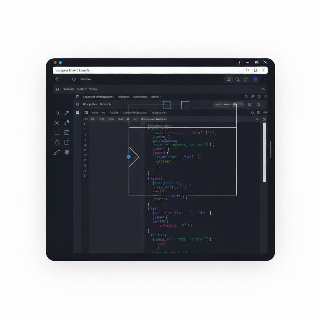 SuperSniperPlus application editor interface showing annotation tools and captured screenshot
